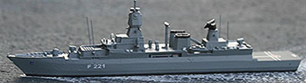 Albatros 1/1250 Alk200B Hessen F221 a Modern German Frigate Model