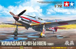 Tamiya Japanese Ki-61-LD Hien Fighter Kit 1/72 60789Glue and paints are required to assemble and complete the model (not included)