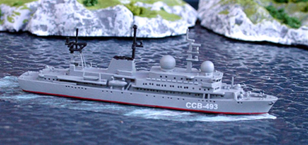 Rhenania 1/1250 RJN43 Aziya, a Balzam-class Russian Spy Ship, 1981 onwards