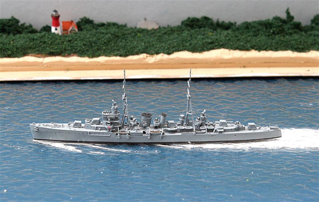Navis Neptun 1/1250 1148 HMS Delhi, AA Cruiser, 1943 WW2