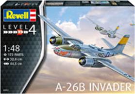 Revell 1/48 A-26B Invader Kit 03921Number of Parts 173Glue and paints are required