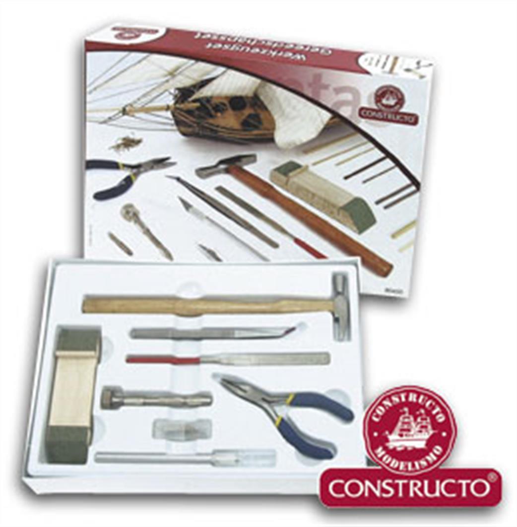 Constructo  80450 Tool Set for Wooden Ship Builders