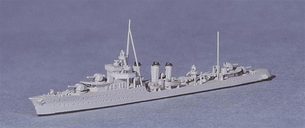 Navis Neptun 1/1250 1463 Fougueux 1936 French Destroyer Model