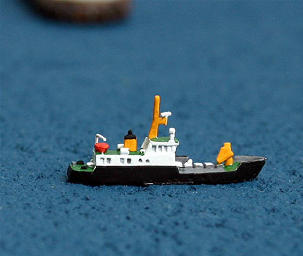 Rhenania 1/1250 RJ161 Eversand German buoy tender 1973-2012 Waterline Model