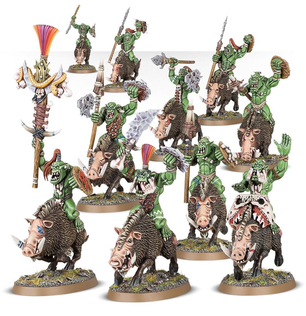 Games Workshop  89-20 Bonesplitterz Savage Boarboys