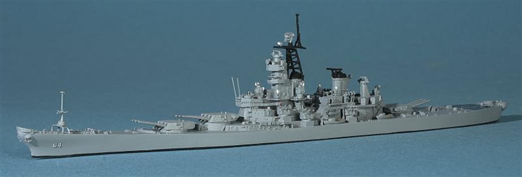 Navis Neptun 1/1250 2300 USS Wisconsin, the long-lived United States Battleship in 1990 form