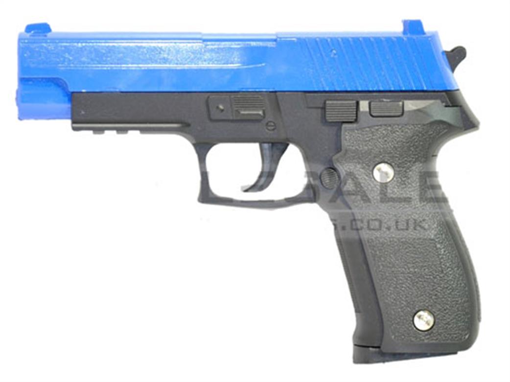 Cccp 1/1 110055 Galaxy G26 Sig P226 Spring Metal Blue Pistol Blue