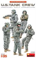 Kit contains 5 unassembled figures of U.S. Tank Crew