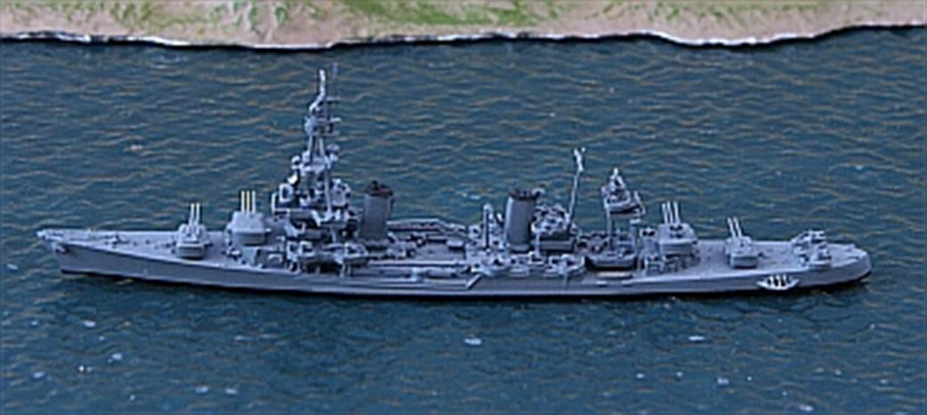Navis Neptun 1/1250 1336a USS Salt Lake City, an American Heavy Cruiser (1943)