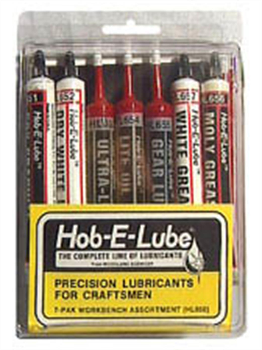 Woodland Scenics  HL650 Hob-e-Lube 7 Pack Precision Lubricants for Craftsman