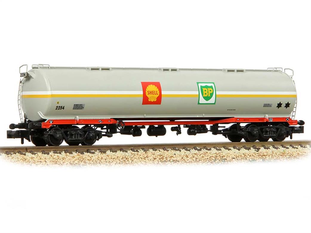 Graham Farish N 373-564A Shell BP 102tonne glw TEA Bogie Tank Wagon 2254