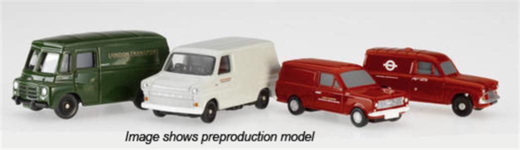Corgi 1/76 LT1004 London Transport Set with 4 Vehicles