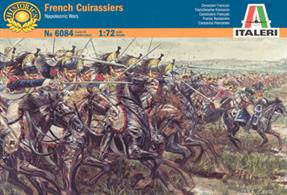 Italeri 1/72 French Cuirassiers Napoleonic Wars 6084Box contains 12 figuresPaints are required to complete the figures (not included)