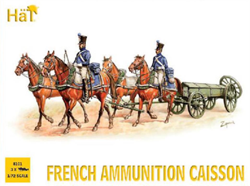 Hat 1/72 8101 French Ammunition Caisson Napoleonic Wars