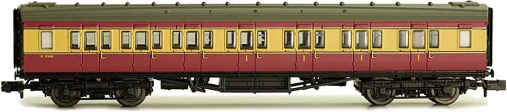 Dapol 2P-012-800 BR Maunsell 3-Coach Set 398 BR Crimson & Cream N