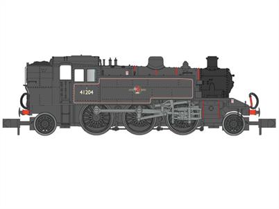 Dapol have announced the upgrading of the LMS Ivatt 2MT 2-6-2T model to incorporate many features now expected of an N gauge model, including 'DCC friendly' wiring making wired decoder fitting easier.The model features a highly detailed body fitted over a diecast chassis driven by one of Dapols can motors geared to provide good slow running and a realistic top speed.Model finished as BR locomotive 41204 in lined black livery with later lion holding wheel crests.
