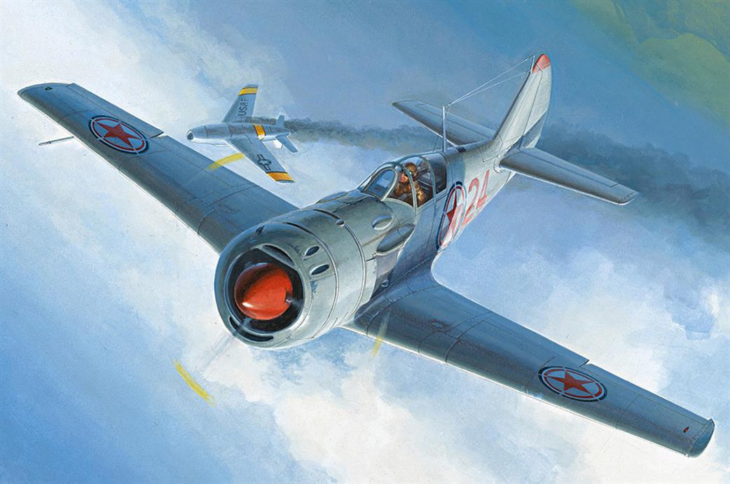 Hobbyboss 1/48 81760 Lavochkin LA-11 Fang Russian Fighter Plastic Kit