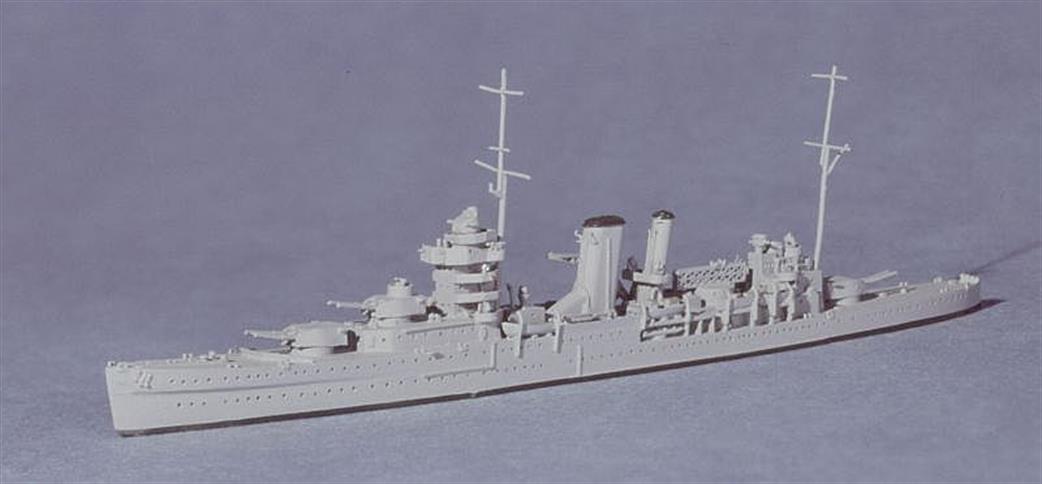 Navis Neptun 1/1250 1131 HMS York, a British Heavy Cruiser, 1939