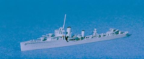 HMS Wivern British WW1 Destroyer in 1939