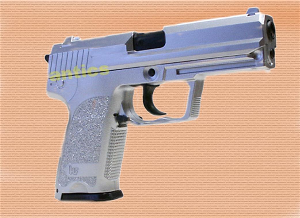Hfc - STTi HA-112S P8 Heavyweight BB Pistol Silver 1/1