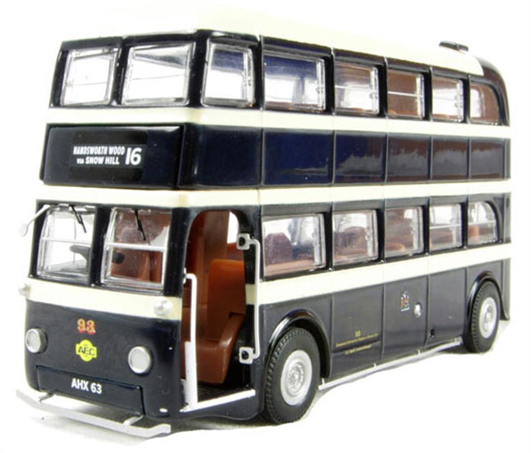 Corgi OM45711 AEC Q Double Deck Birmingham Corporation Bus Model 1/76