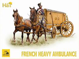 Hat 1/72 French Heavy Ambulance 8104Will build 3 French heavy ambulances