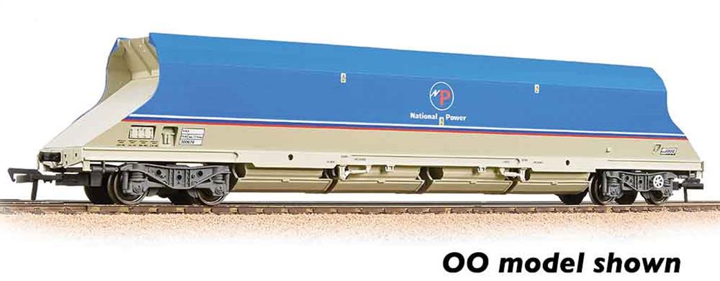 Graham Farish N 373-811B National Power HKA Bogie Hopper Wagon Blue Weathered