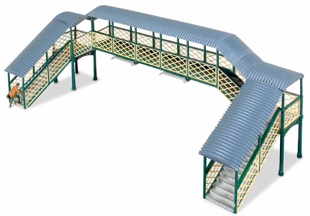 Ratio OO 548 Modular Covered Footbridge