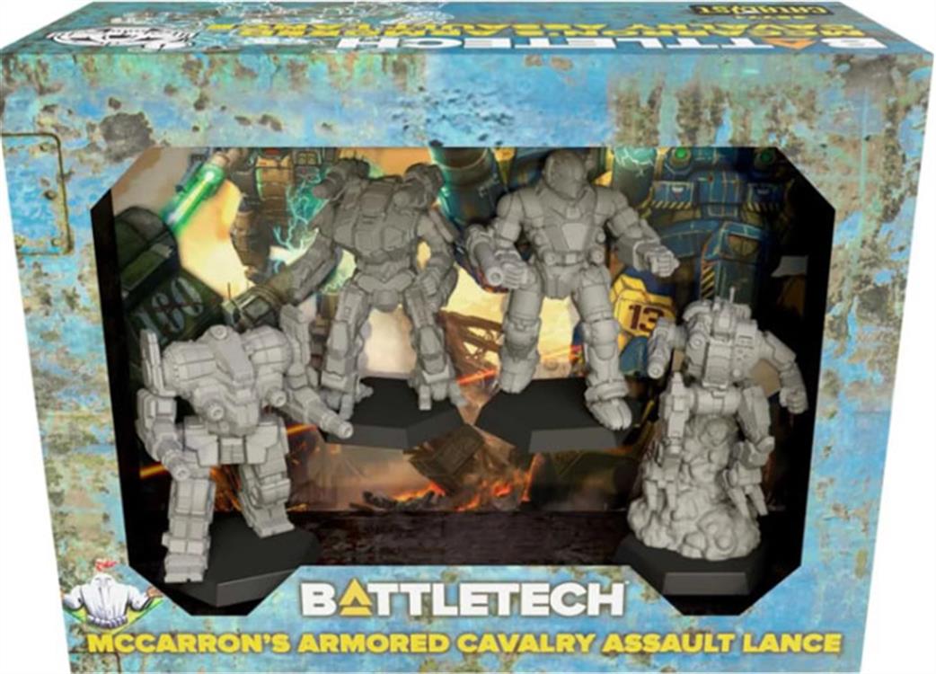 Catalyst Games Labs  CAT35771 Battletech McCarrons Armoured Cavalry Lance