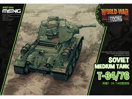 MENG WWT-006 World War Toon Soviet T-34/76 Tank Kit