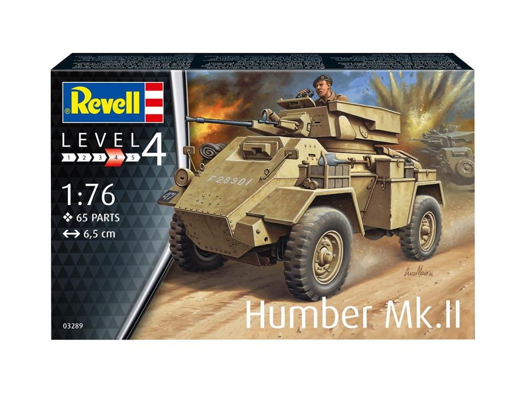 Revell 1/76 03289 Humber Mk.II Kit
