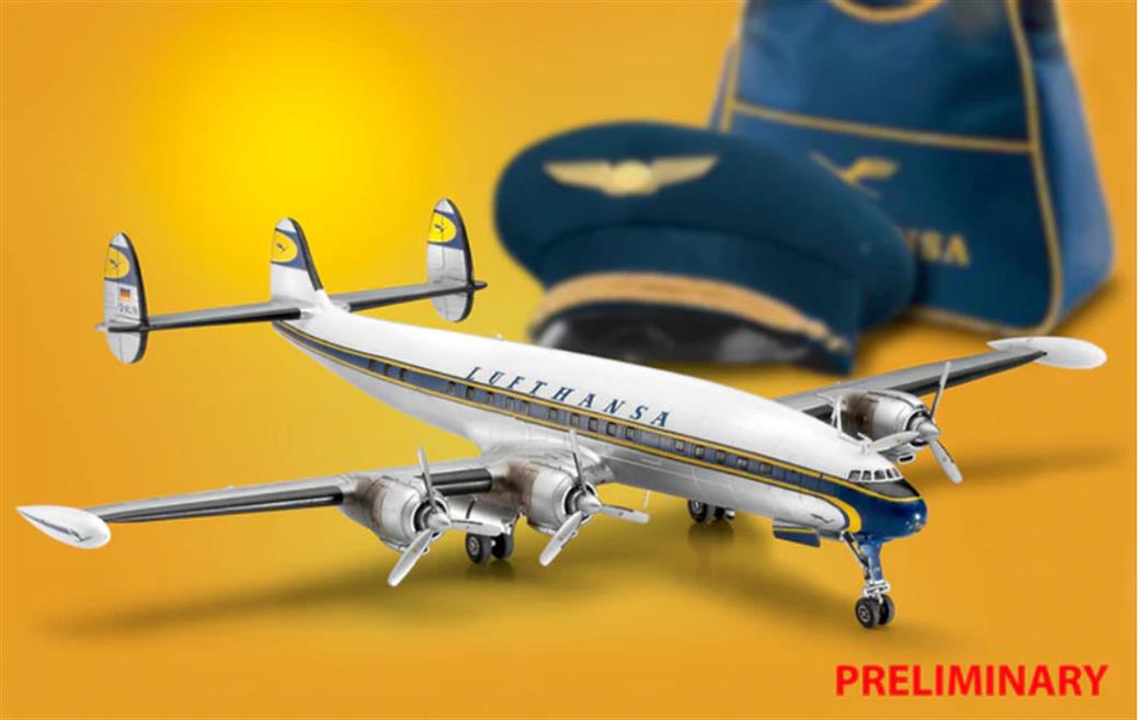 Revell 1/144 03745 Lockheed L.1049G Super Constellation Lufthansa kit