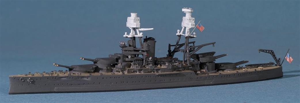 Navis Neptun 1/1250 1307P USS Nevada in her 1941, Pearl Harbor, graded camouflage