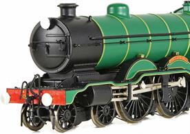 A detailed model of the London Brighton and South Coast Railway 4-4-2 atlantic type locomotives.