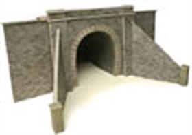 Metcalfe OO Single Track Tunnel Entrances (Pack of 2) PO243Metcalfe models offer a low-cost range of buildings for the railway and die-cast enthusiast. The quality of these kits really shines through, with high quality printing and imaginative subjects. The kits are supplied in thick card, making for a suprisingly sturdy finished item.Each kit contains two complete tunnel entrances with inner walls and wing walls. With a strong and sturdy inner frame holding the structures together, ideal for building scenery around.