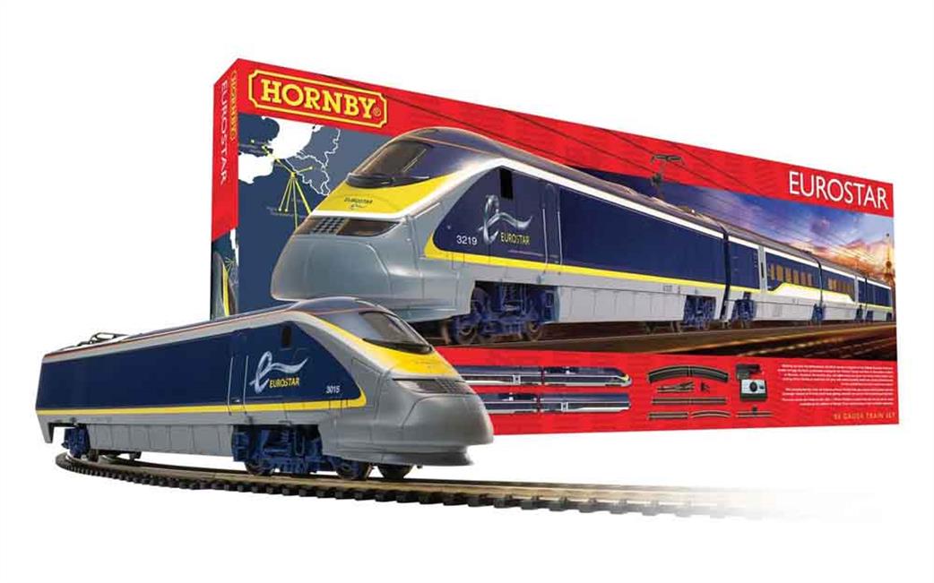 Hornby OO R1176 Eurostar e300 New Livery Train Set