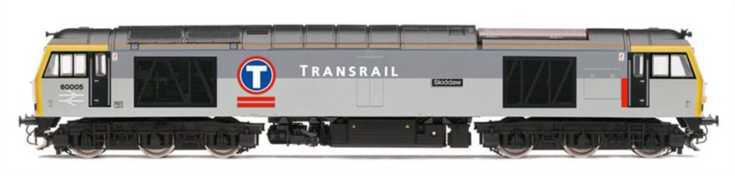 Hornby OO R3267XS Transrail 60005 Skiddaw Class 60 Co-Co Diesel Locomotive DCC and Sound