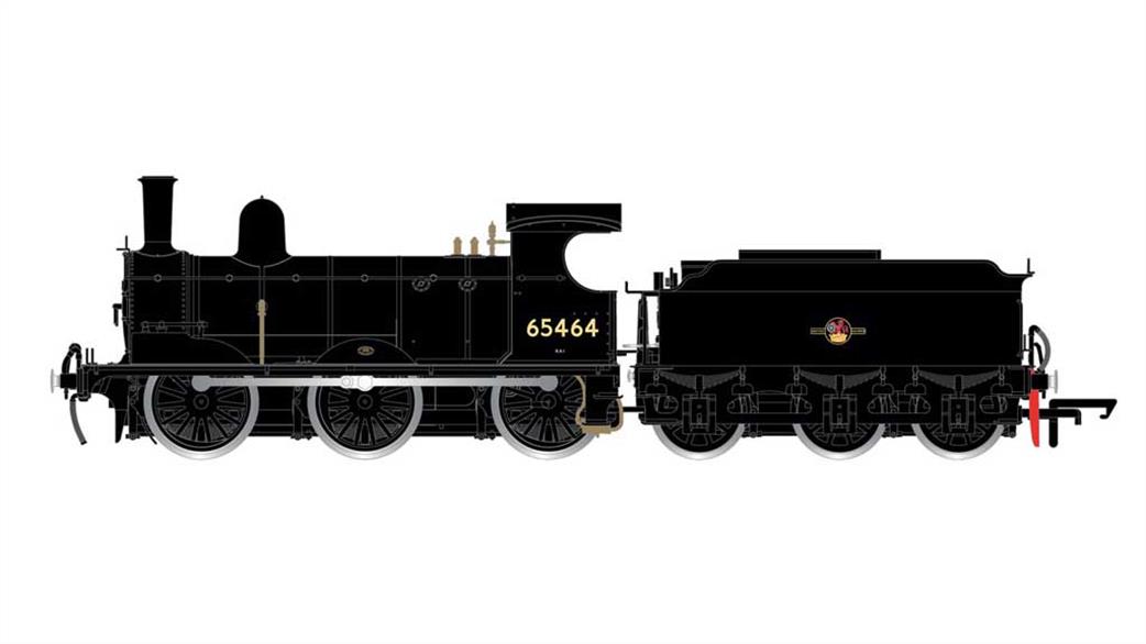 Hornby OO R3416 BR 65464 ex-GER/LNER J15 Class 0-6-0 Goods Engine BR Black Late Crest