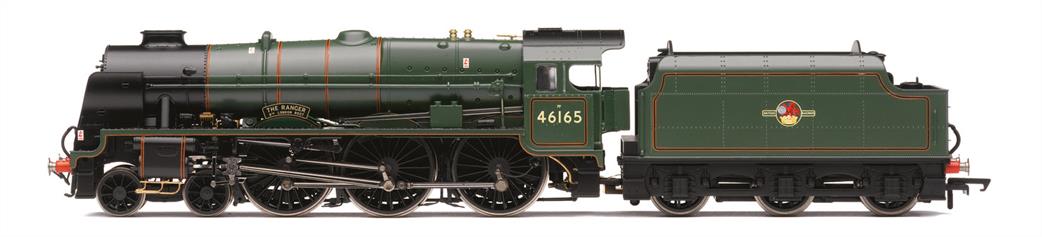 Hornby OO R3558 BR 46165 The Ranger Rebuilt Royal Scot Class 4-6-0 BR Lined Green Late Crest