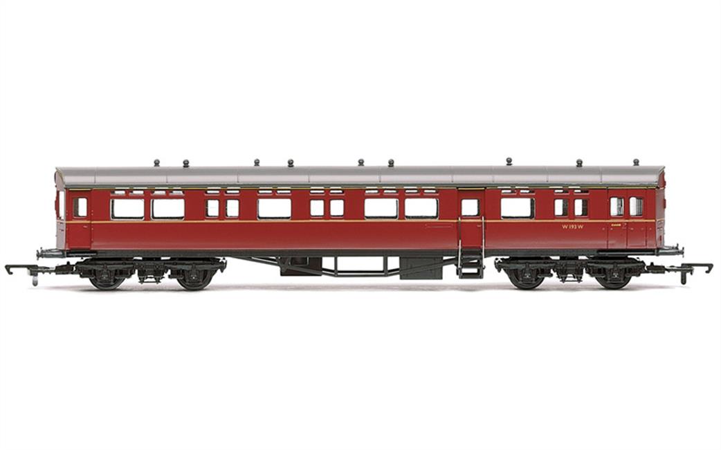 Hornby OO R4832 BR Collett A30 Autocoach Maroon W193W