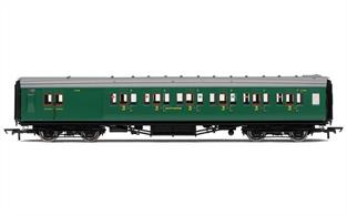 Hornby Railways R4737 OO Gauge Maunsell Southern Railway 6 Compartment Third&nbsp;Class Corridor Brake Coach