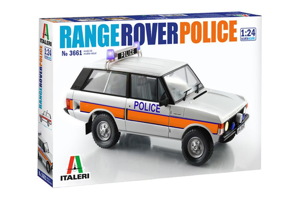 Italeri 1/24 3661 Range Rover Police Car Kit