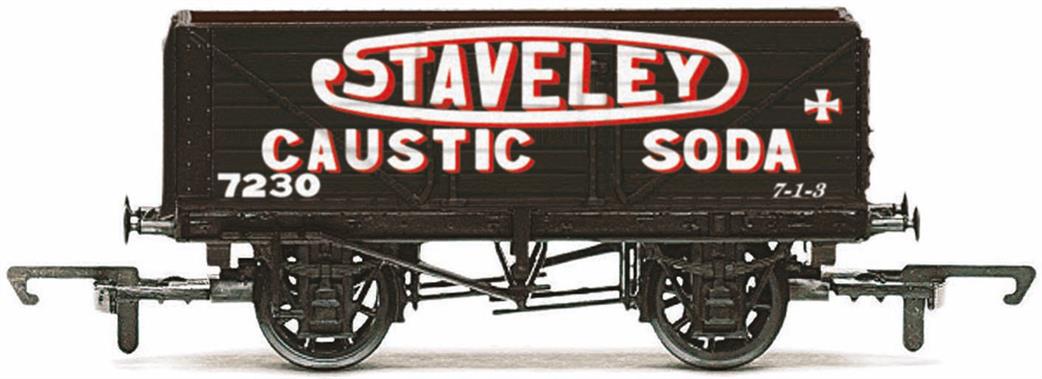 Hornby OO R6811 Staveley Caustic Soda 7 Plank Open Wagon