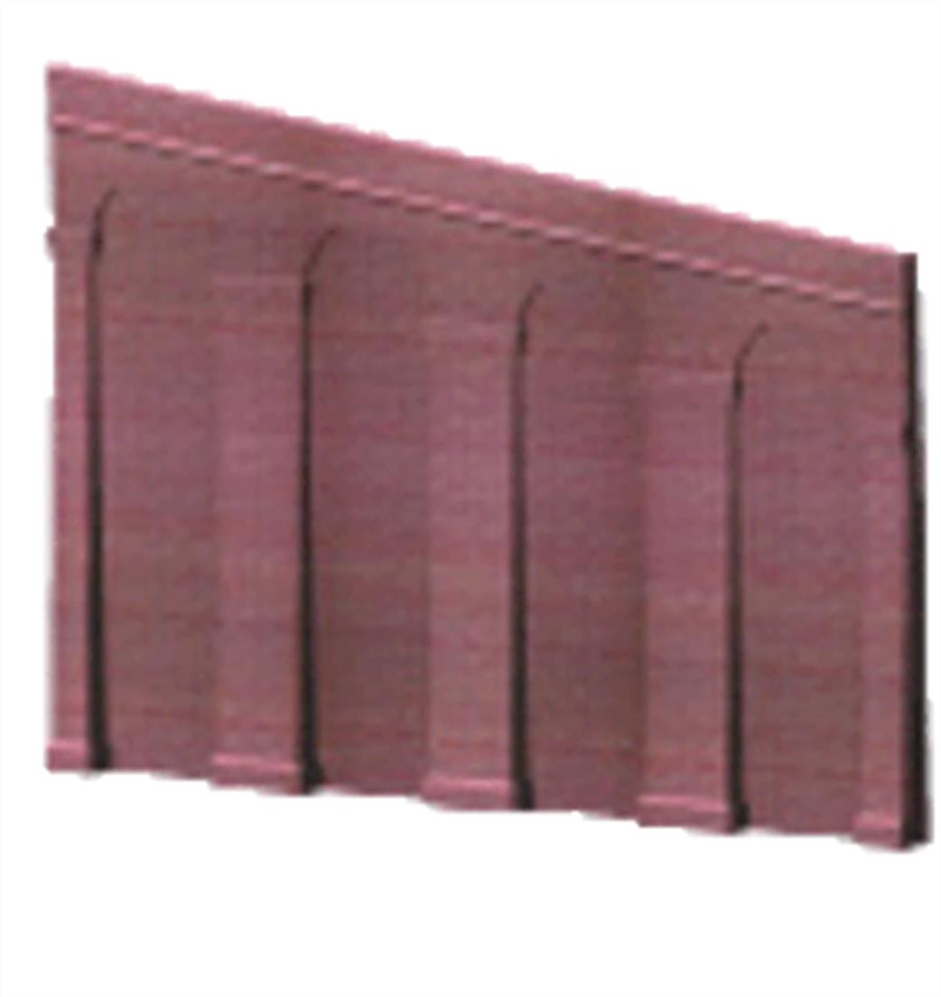 Hornby N N8702 Brick Retaining Wall Slope Pack 1 from Lyddle End