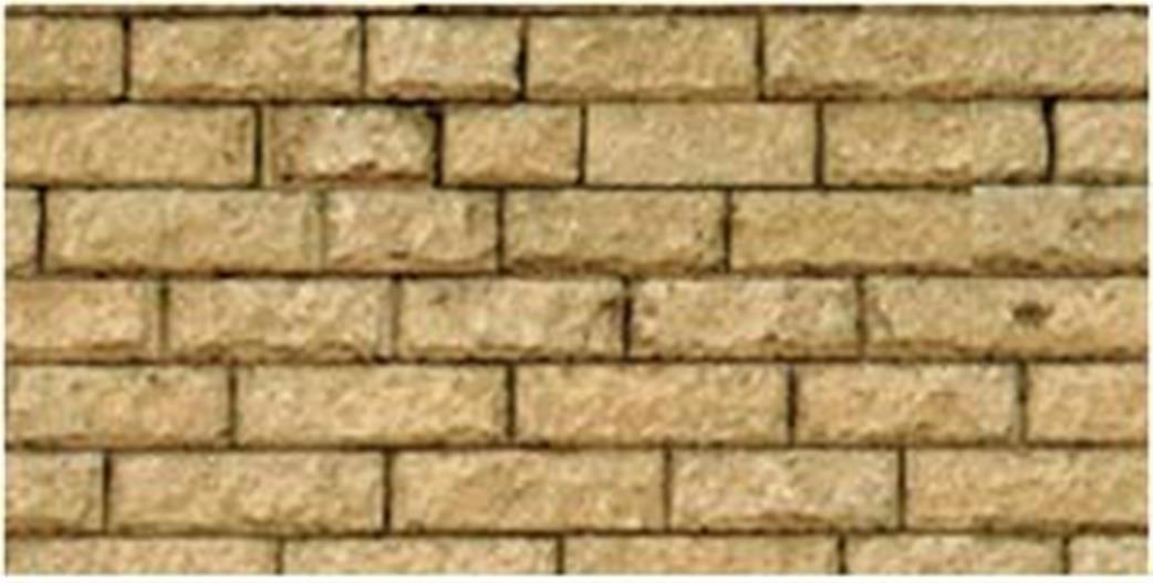 ID Backscenes OO BM015 Dressed Stone Walling Self-Adhesive Brick Paper Sheets