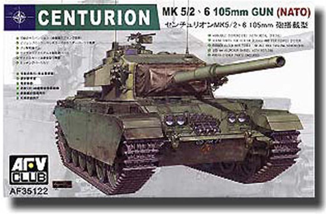 AFV Club 1/35 AF35122 Centurion Mk5/2 105mm Gun Nato 1950's MBT