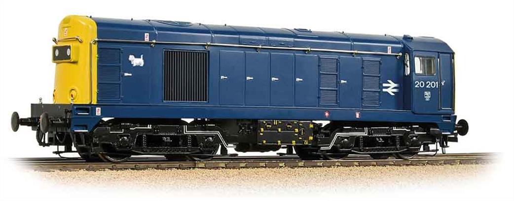 Bachmann OO 32-046SF BR 20201 Class 20 Diesel BR Blue Headcode Boxes DCC and Sound