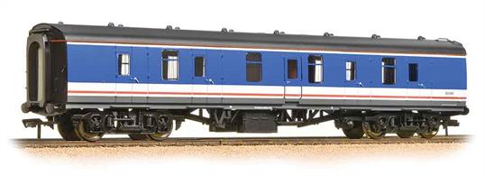 The Mk1 coach was designed as the BR standard coach in the early 1950's. The gangwayed brake van provided parcels and luggage accomodation matching the new coach design. Bachmann's model is to the correct scale length and features many separate parts, replicating detail differences and equipment changes.This model is finished as one of a small number of these vans operated under the Network SouthEast banner, principally on longer distance passenger services where additional luggage space was required and on trains where large numbers of bicycles were regularly carried.Era 8 1982-1994