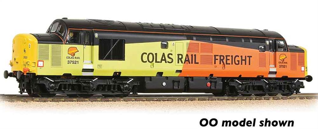 Graham Farish N 371-173 Colas Railfreight 37521 Class 37/5 Diesel Locomotive Colas Livery