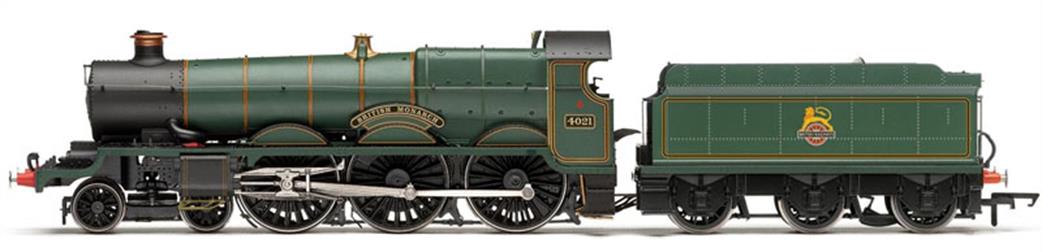 Hornby OO R3229 BR 4021 British Monarch Churchward Star Class 4-6-0 Lined Green Early Emblem